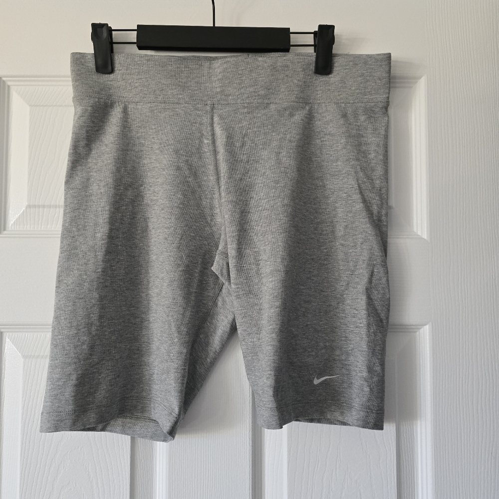Nike Gray Biker Shorts
